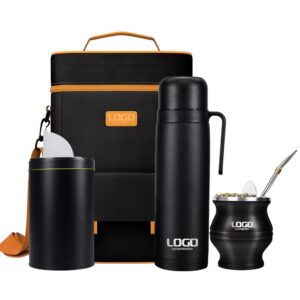 Complete Yerba Mate Kits Black Set Customized